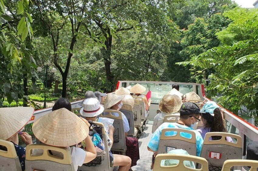 Full-Day Hop On Hop Off Bus Tour of Hanoi