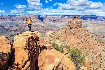 Halbtägige private geführte Grand Canyon-Wanderung