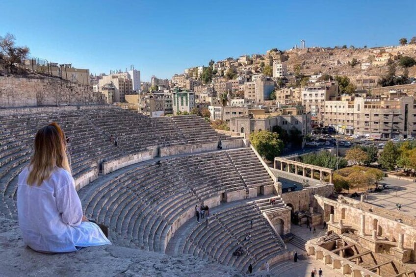 Amman City Tour & Jerash Private Full-Day Tour from Amman