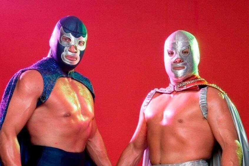 Wrestling show and a Mexican dinner