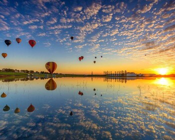 Hunter Valley: Sunrise Balloon Ride with Bubbly Breakfast