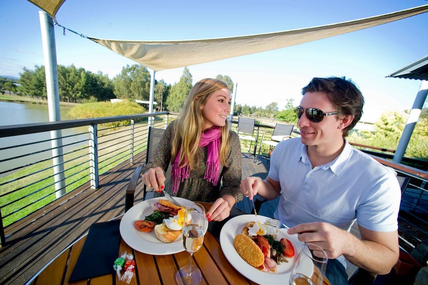 Picture 6 for Activity Hunter Valley: Sunrise Balloon Ride with Bubbly Breakfast