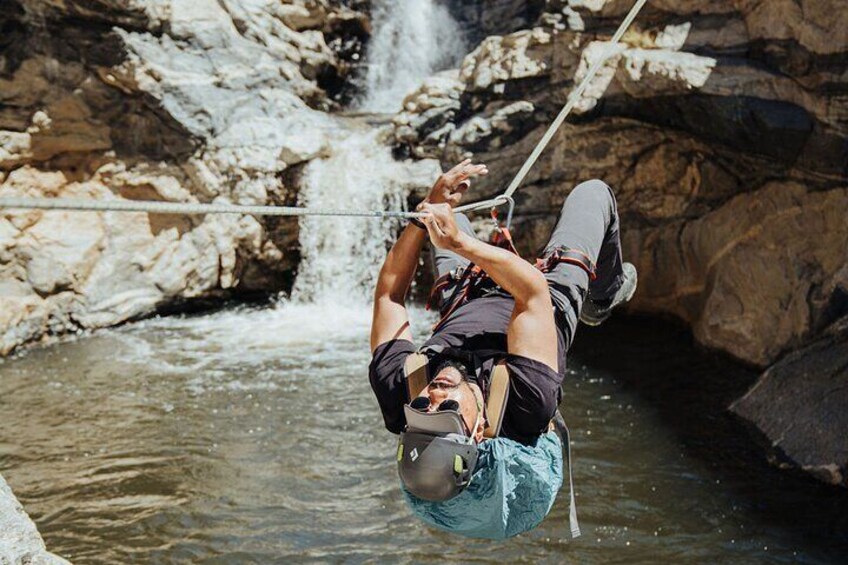 Tyrolean Traverse Time!