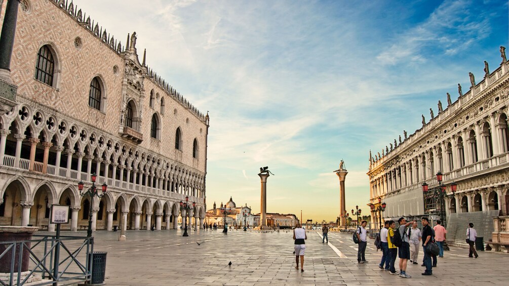 View of San Marco square in Venice