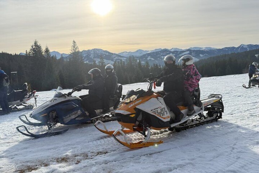 Full day Tour Zakopane Snowmobiles Thermal Baths from Krakow