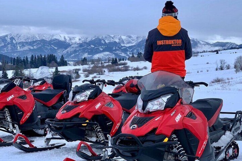 Full day Tour Zakopane Snowmobiles Thermal Baths from Krakow