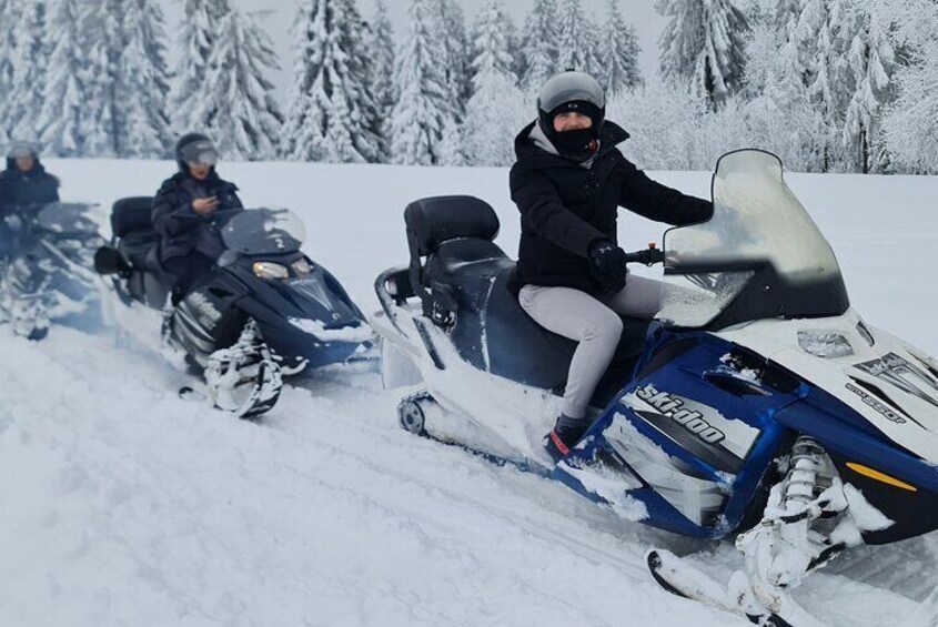 Full-day Tour Zakopane Snowmobiles,Thermal Springs from Krakow