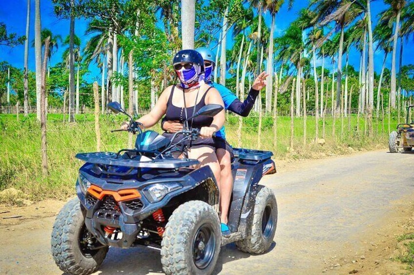 4x4 ATV Adventure Water Cave and Dominican Culture at Punta Cana