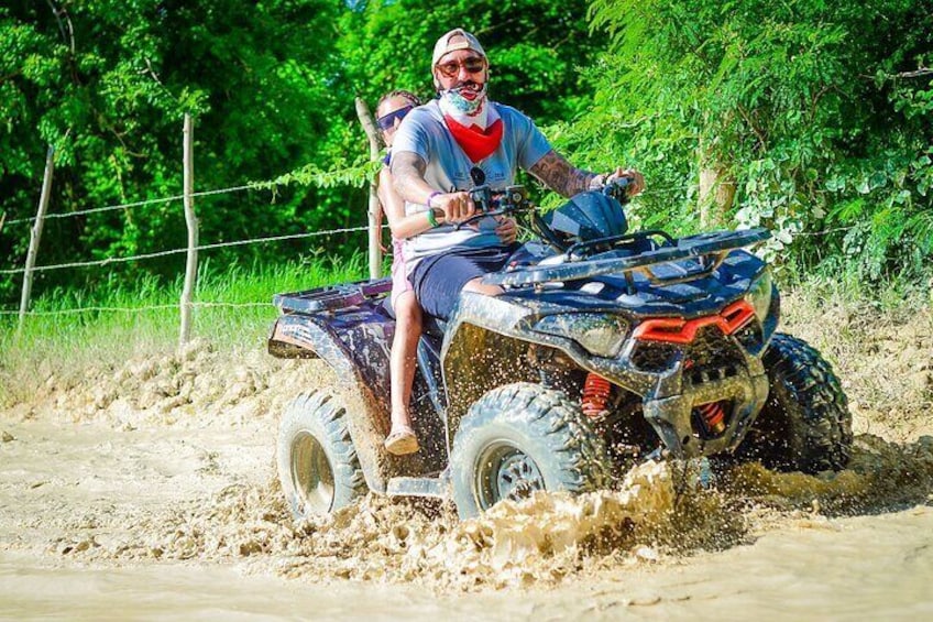 4x4 ATV Adventure Water Cave and Dominican Culture at Punta Cana