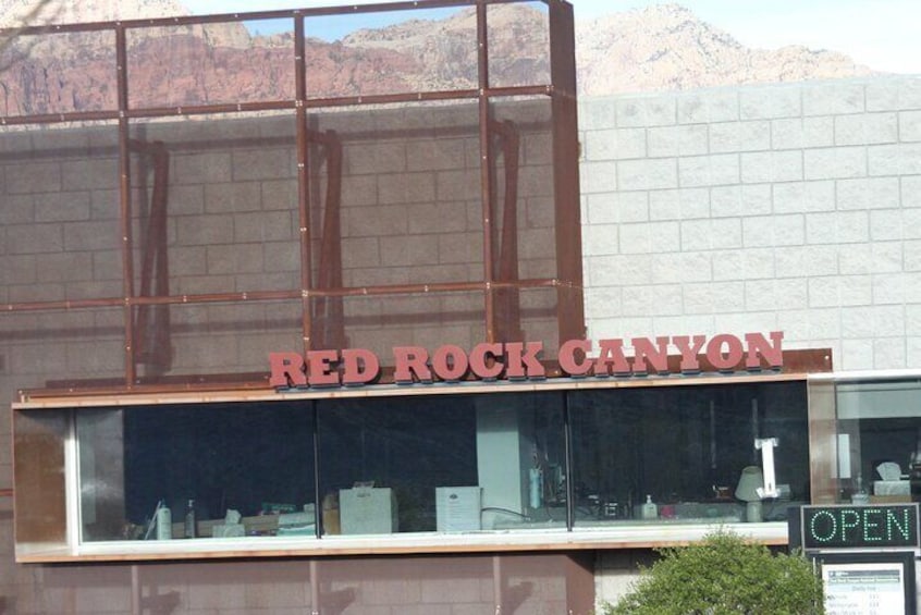 Entrance to Red Rock Canyon