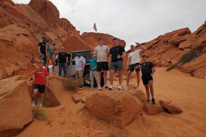 Valley Of Fire Best Offroad Adventure with Lunch