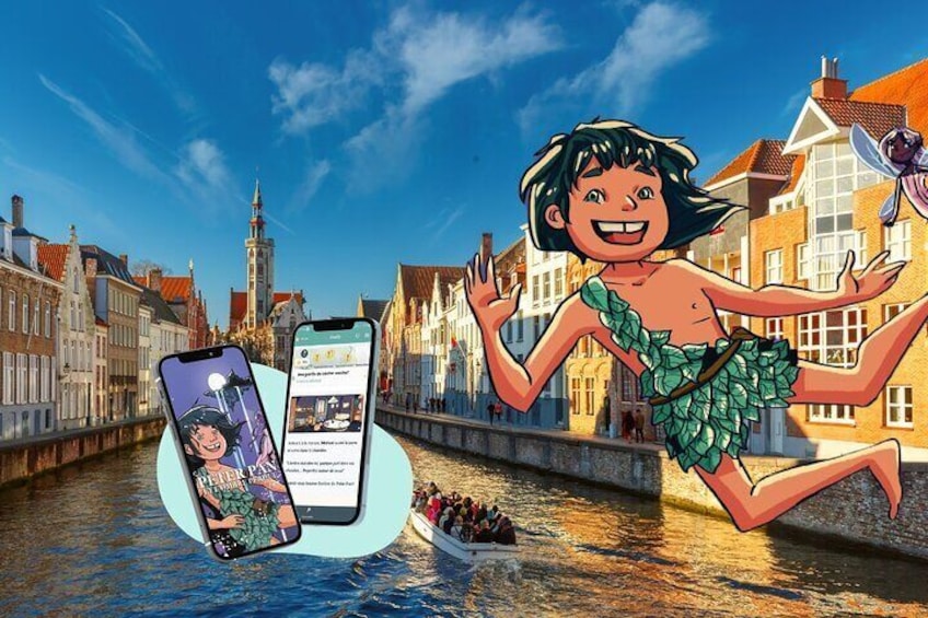 Children's escape game in the city of Bruges - Peter Pan