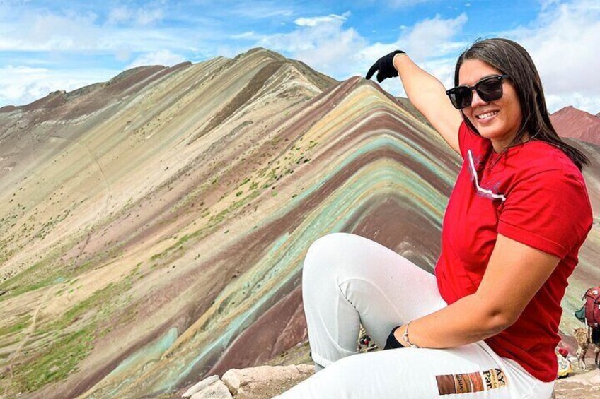 Rainbow Mountain Without Hiking Zero Effort