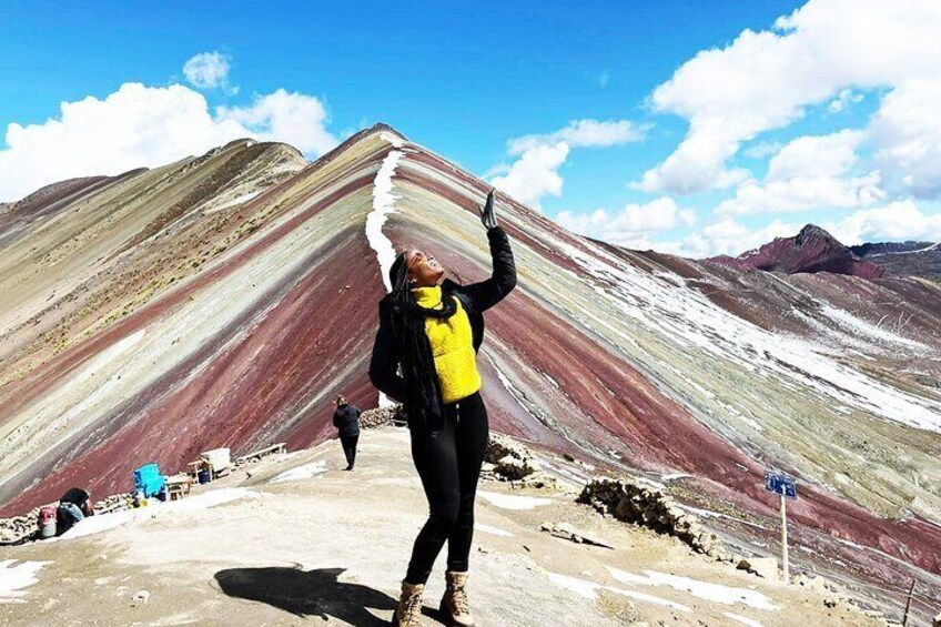 Rainbow Mountain Without Hiking Zero Effort