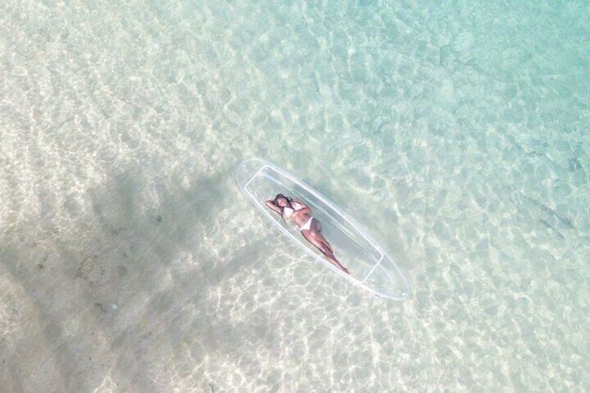 San Juan Clear Kayak Drone Photoshoot 