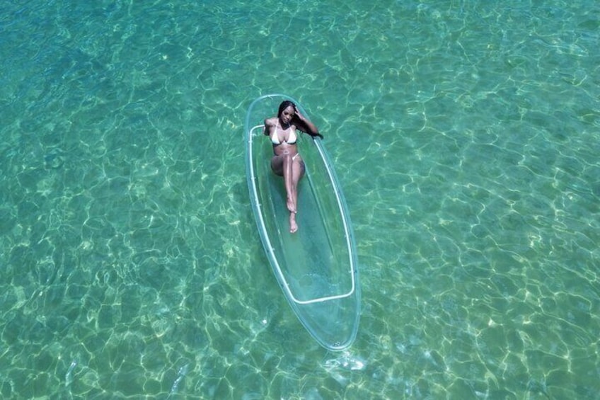 San Juan Clear Kayak Drone Photoshoot 