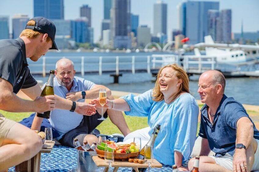 Delicious food and beverage package on the South Perth Foreshore