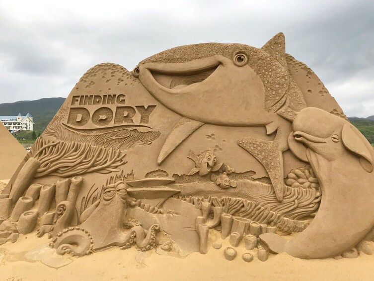 Private Fulong International Sand Sculpture Art Festival Day Tour