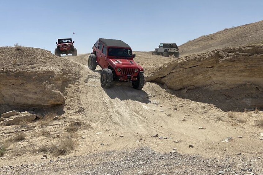  Nellis Desert Exploration Driving Jeep Offroad-You Drive We Guide