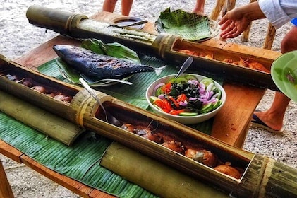 Traditional Filipino Bamboo Cooking