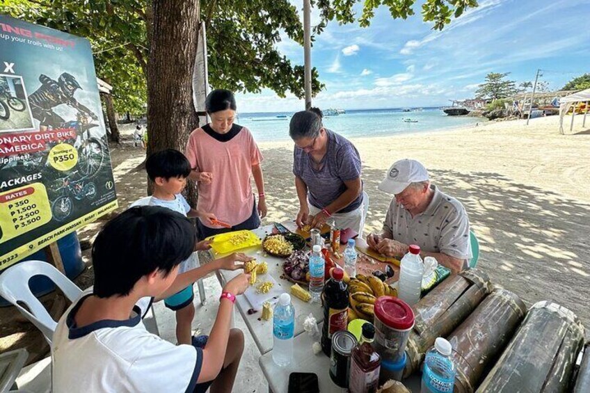 Traditional Filipino Bamboo Cooking