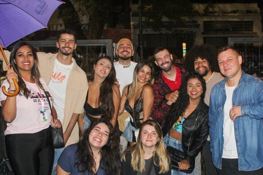 Night Walking Tour through the Bars of São Paulo
