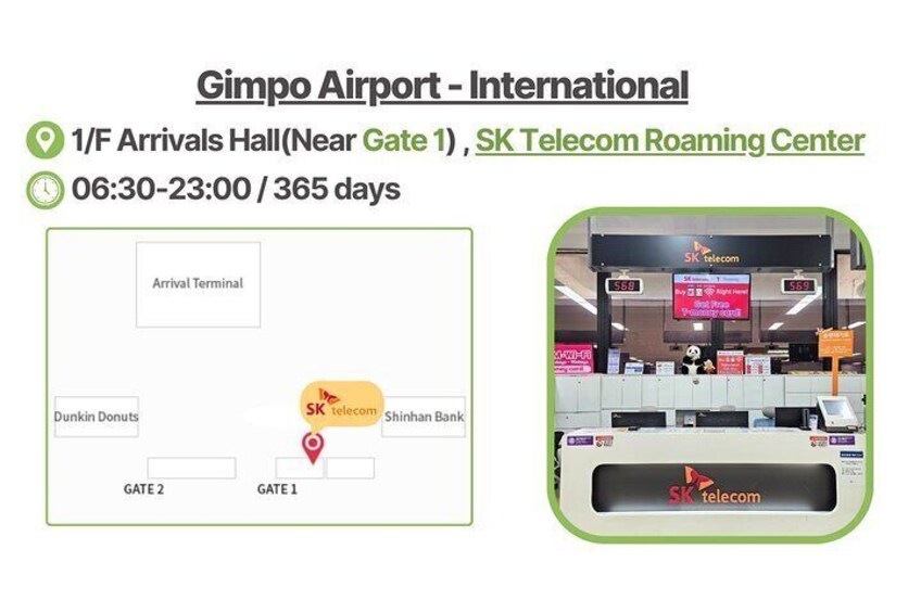 Korea Pocket Wifi with SKT Unlimited Data Korea Airports Pick-up