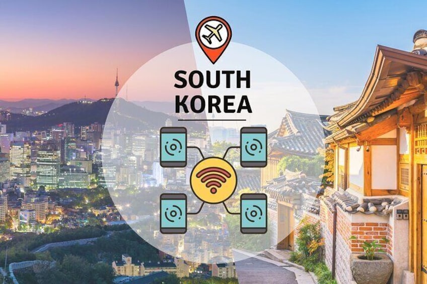 Korea Portable Wifi with Unlimited Data Pick up at Korea Airports