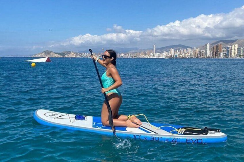 Small Group Paddle Surf Experience in Benidorm