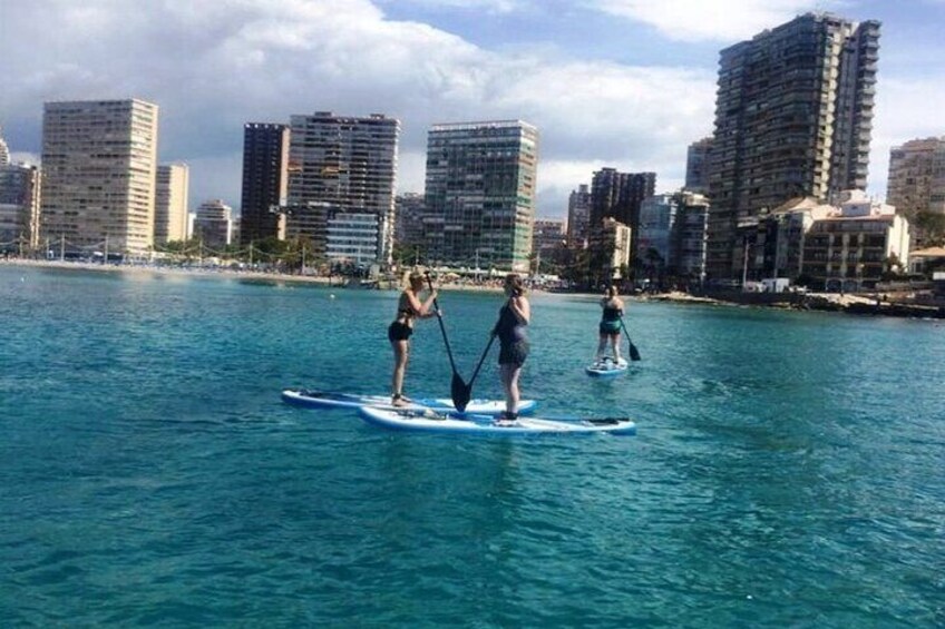 Small Group Paddle Surf Experience in Benidorm