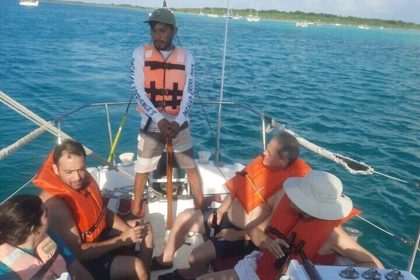 Sailing Tour around the Bacalar Lagoon