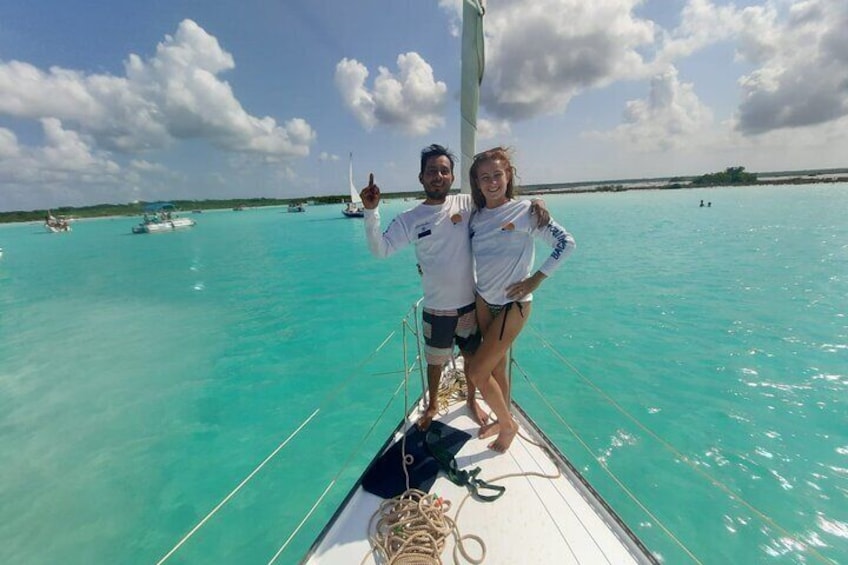 Sailing Tour around the Bacalar Lagoon