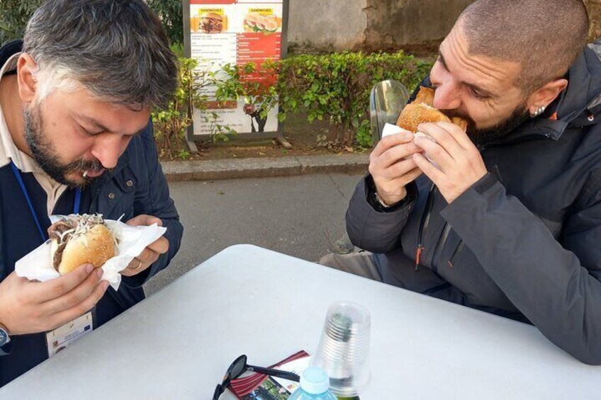 3-Hour Guided Bike Tour and Street Food in Palermo