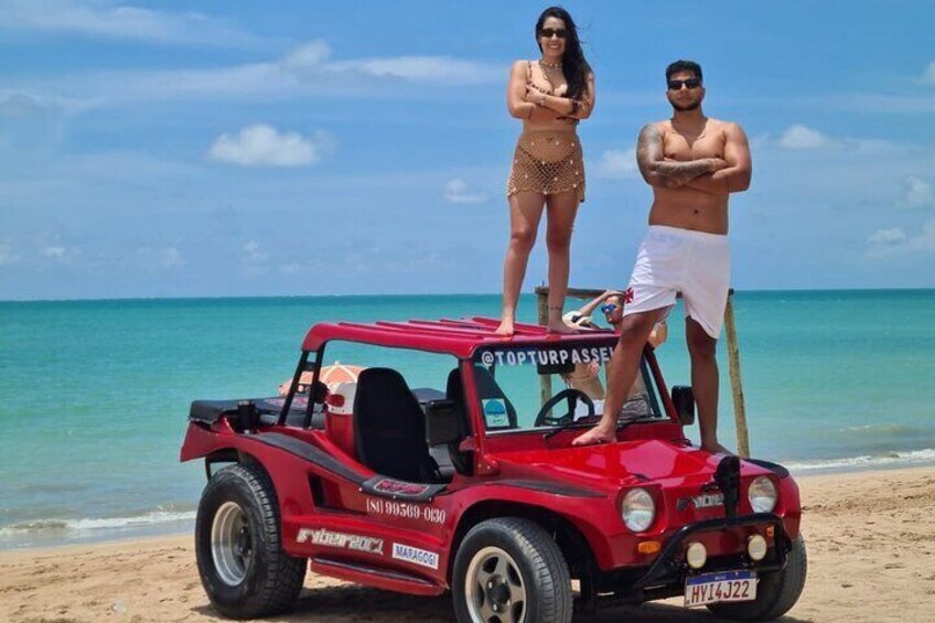 Buggy ride in Maragogi Litoral Norte by top tur tours