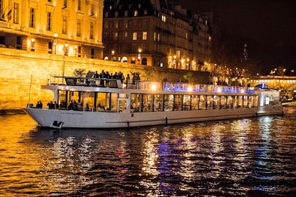 Parijs: Dinner Cruise op de Seine met live muziek