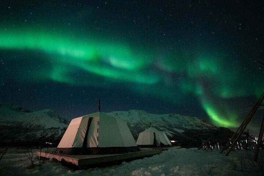 When lucky, our location offers amazing Northern Lights!