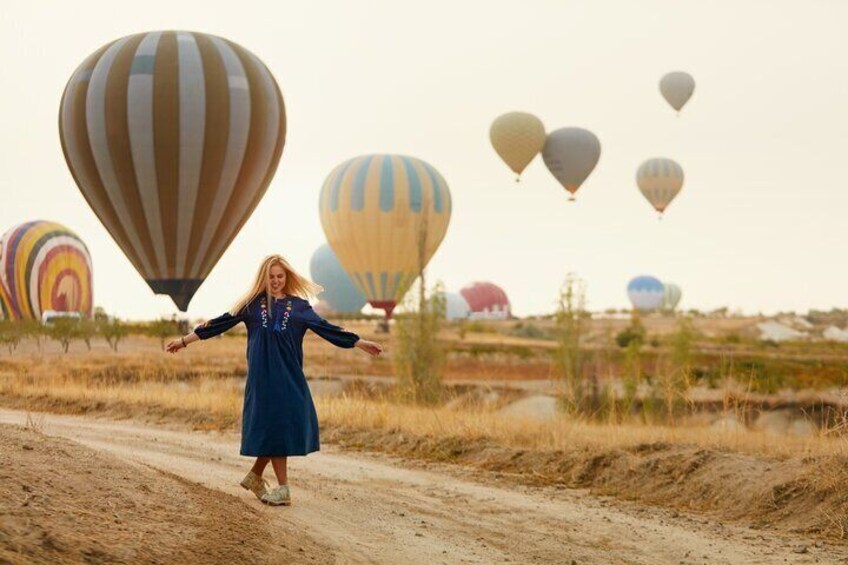 Cappadocia Hot Air Ballon Ride in Medium Basket(28 People)
