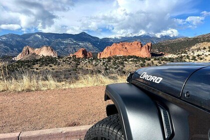 Jardin des dieux, Manitou Springs, visite en jeep de la route Old Stage