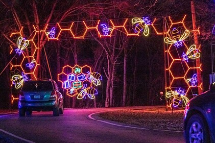 Lichter der Freude Weihnachts-Drive-Thru