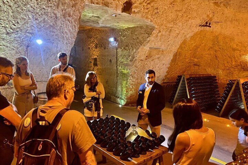 Veuve Clicquot Cellars Guided tour