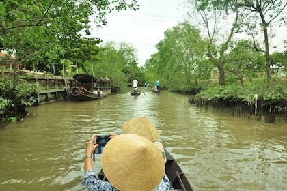 Desde la ciudad de Ho Chi Minh: tour privado de día completo al delta del M...