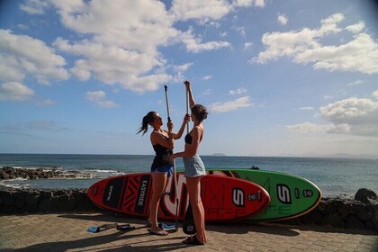 Stand Up Paddle Las Palmas Beginner Lesson
