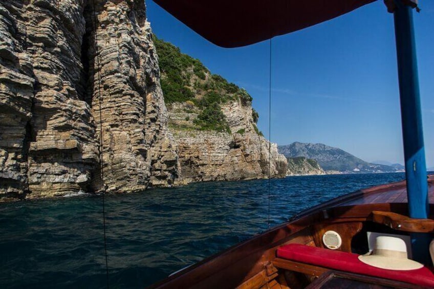 2-Hour Boat Trip In Budva Exploring With A Local
