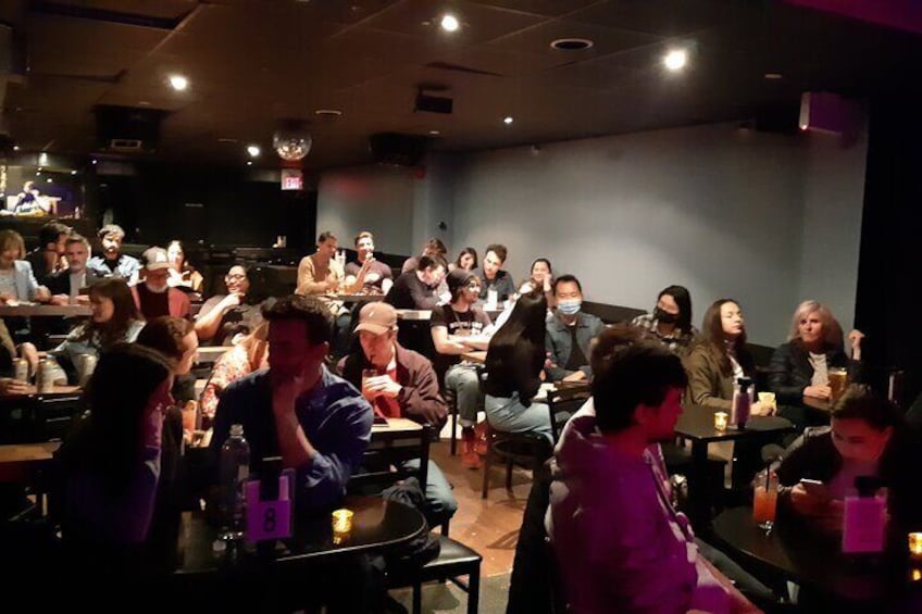 Enjoy a comedy show in the world famous Comedy Bar!
