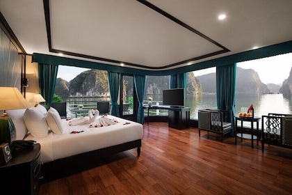 2-Day Luxury Halong Bay Aspira Cruise from Hanoi