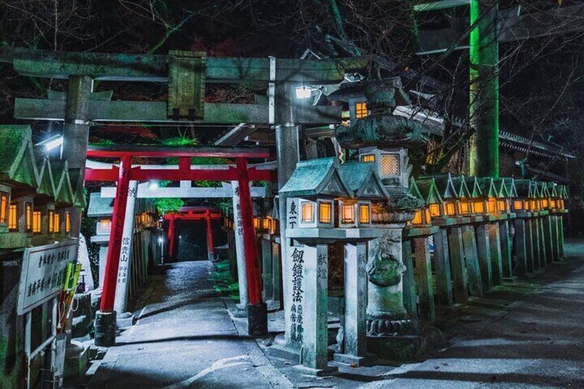 Torii gates always welcomes visitors