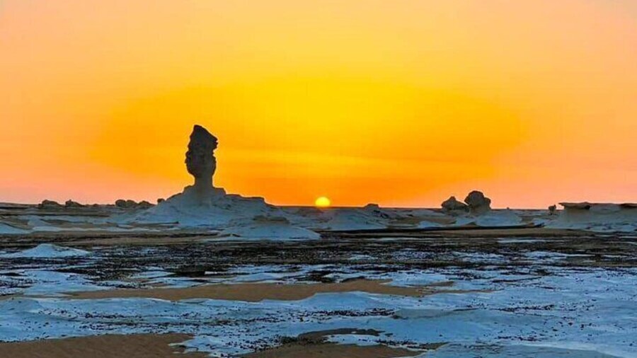 White & Black desert camping tour 2 Days 1 night From Cairo