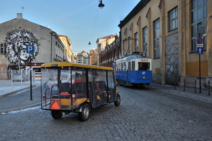 Jewish Quarter Group Tour by Golf Cart with Schindler's Museum visit in Kra