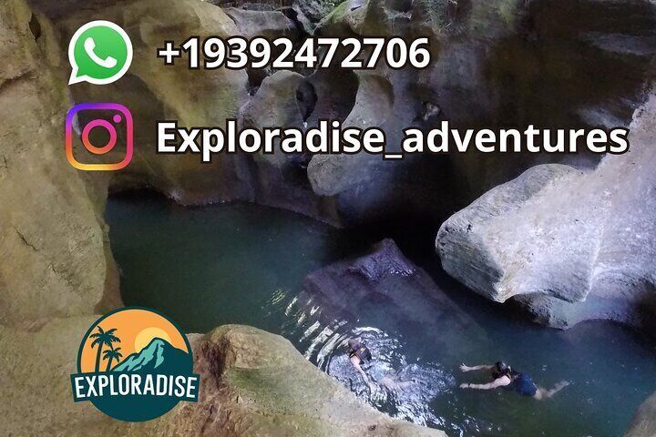 Charco Azul Caves & Waterfall + Cueva del Indio Adventure