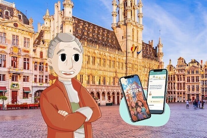 Discover Brussels while playing with the children! Escape room